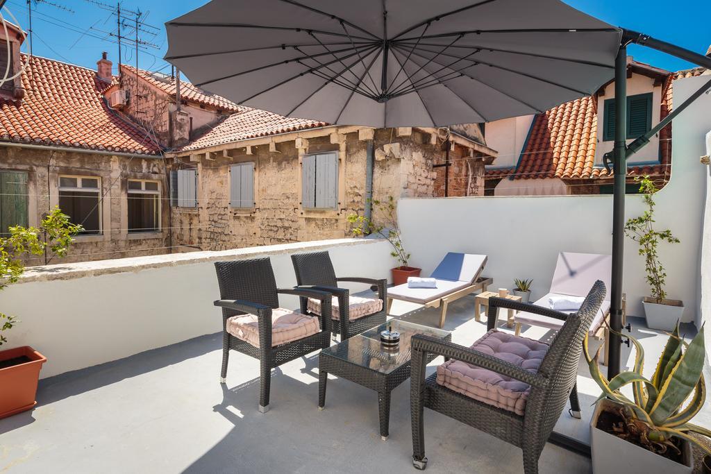 Cindro Apartment With Terrace 斯普利特 外观 照片